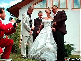 You may be suited to gangbang rub-down the bride