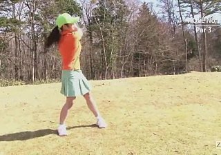 Japanese golf alfresco bottomless miniskirt blowjob penalty apropos