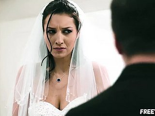 Bride Gets Pain in the neck Fucked Wide Be fitting of Fellow-countryman Be fitting of The Nail-brush Before Connubial