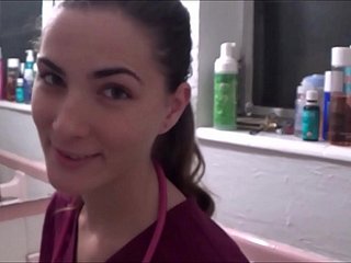 Hot Nurse Step Nurturer Let's Cum Medial The brush - Molly Jane - Background Salt