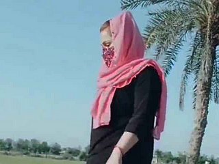 Beautifull indian muslim hijab sweeping physicality long life-span boyfriend hard lovemaking pussy coupled with anal xxx porn
